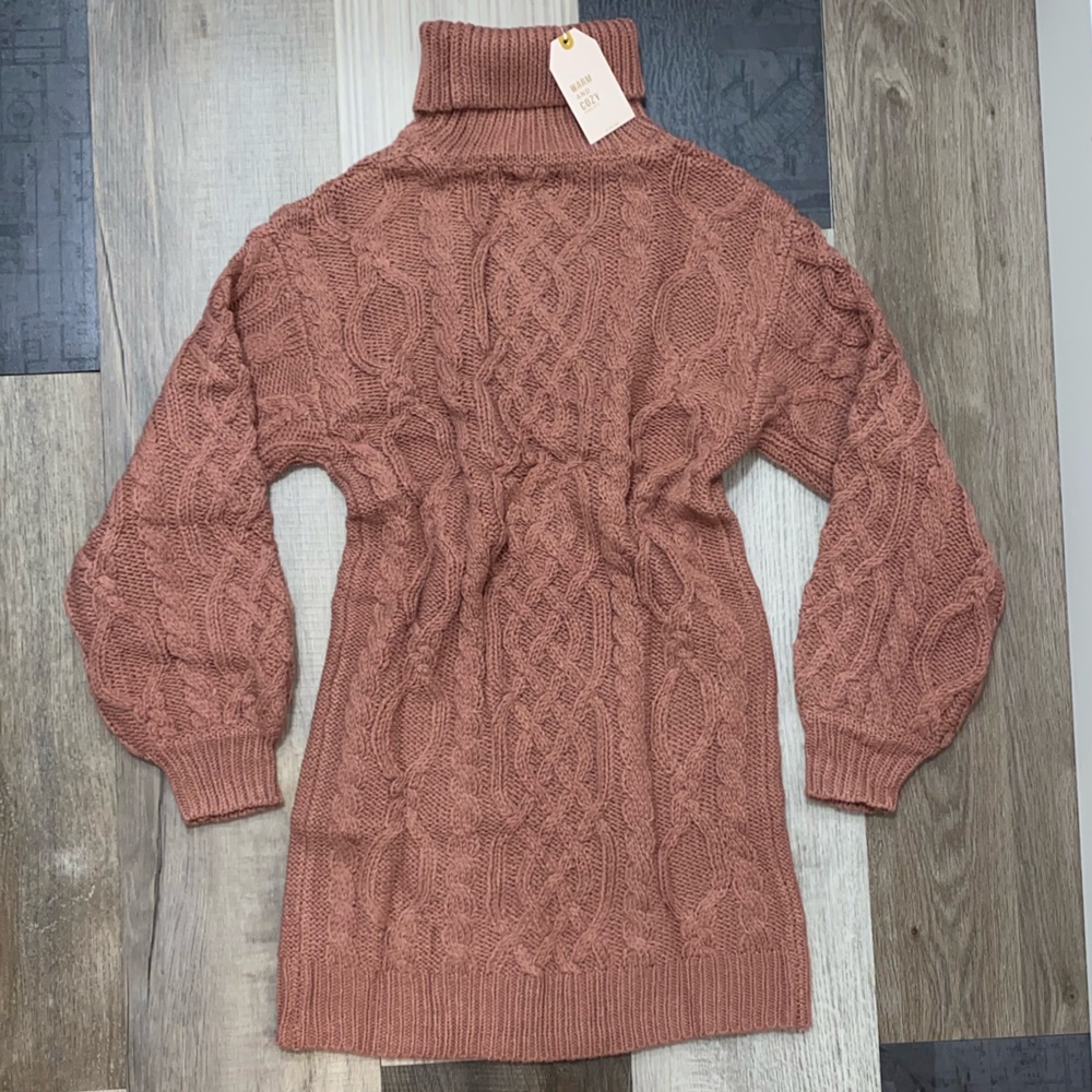 Mauve sweater dress various sizes